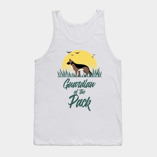 Guardian of the Pack: German Shepherd Love Tank Top